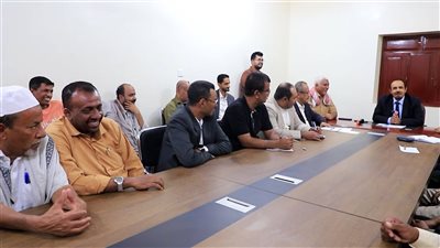 محافظ حضرموت يتفقد مستشفى بضة العام ويطلع على الخدمات الصحية 