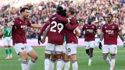 الدوري الإنجليزي.. وست هام يواصل انتصاراته بإسقاط بيرنلي