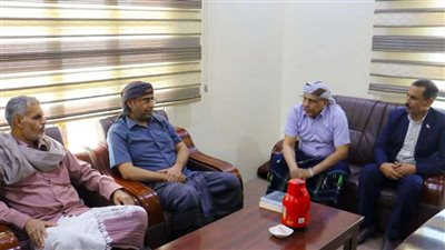 الكثيري يطلع على مجمل الأوضاع بوادي حضرموت