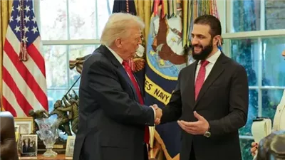 الرئيس الأميركي يبحث نظيره السوري تعزيز العلاقات الدولية والقضايا الإقليمية 