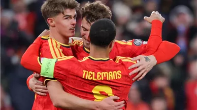 تصفيات أوروبا كأس العالم 2026.. بلجيكا تتأهل للنهائيات بسباعية في ليشتنشتاين