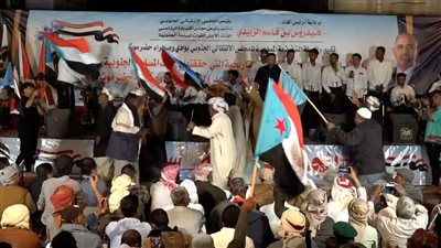 انتقالي وادي حضرموت يقيم مهرجانًا جماهيريًا احتفاءً بنجاح عملية المستقبل الواعد