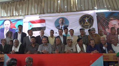 أبناء دلتا أبين يواصلون الاعتصام المفتوح للمطالبة بإعلان دولة الجنوب العربي