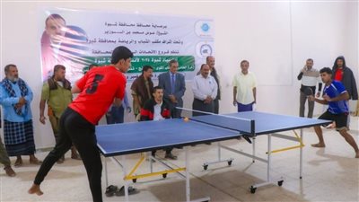 انطلاق الأولمبياد الرياضي في محافظة شبوة بمشاركة 26 ناديا رياضيا