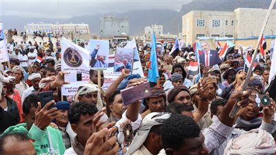 تظاهرة حاشدة في سقطرى دعماً للمجلس الانتقالي والرئيس القئد عيدروس الزُبيدي