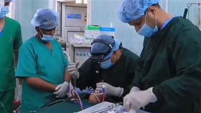تدشين المخيم الطبي الجراحي الثاني لاستئصال اللوزتين في الشعيب 