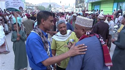 التميمي يشارك في المطلع السنوي بحافة السوق بتريم حضرموت