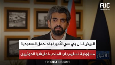 البيض لـ ان بي سي الأميركية: نحمل السعودية مسؤولية تسليم باب المندب لمليشيا الحوثيين