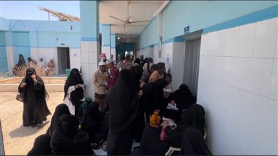 تدشين المخيم الطبي للوقاية من مضاعفات السكري والضغط بمستشفى الشحر العام بحضرموت
