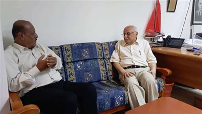 هرهرة يزور مؤسسة الأيام للصحافة والنشر ويبحث مستجدات الساحة الجنوبية