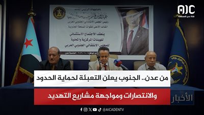 تقرير| من عدن.. الجنوب يعلن التعبئة لحماية الحدود والانتصارات ومواجهة مشاريع التهديد