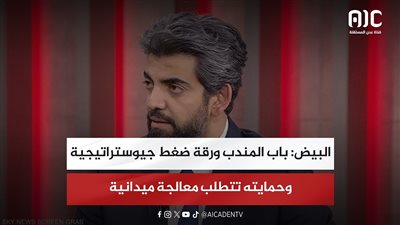 البيض: باب المندب ورقة ضغط جيوستراتيجية وحمايته تتطلب معالجة ميدانية
