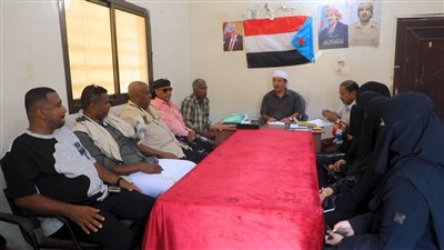 انتقالي المكلا يناقش ترتيبات المشاركة في مليونية التعبئة الشعبية العامة