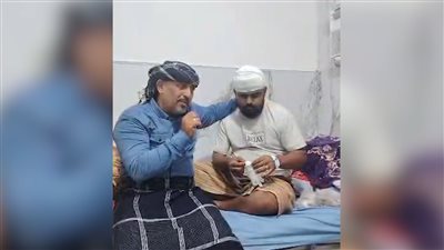 رئيس انتقالي سرار يافع يتفقد جرحى أبطال القوات الجنوبية في عدن